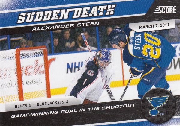 insert karta ALEXANDER STEEN 11-12 Score Sudden Death číslo 17