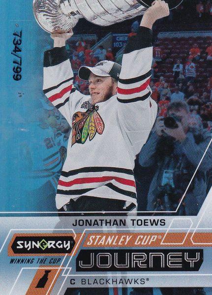 insert karta JONATHAN TOEWS 20-21 Synergy Stanley Cup Journey /799