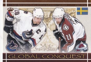 insert karta NASLUND/FORSBERG 03-04 Crown Royale Global Conquest číslo 8