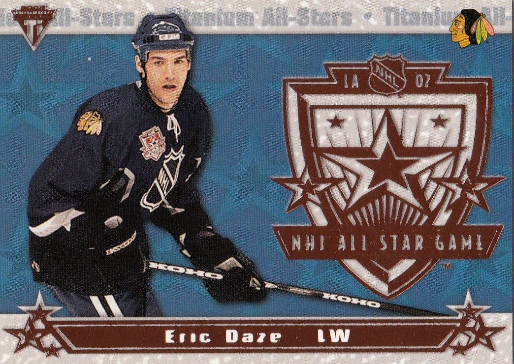 insert karta ERIC DAZE 01-02 PS Titanium All-Stars číslo 4