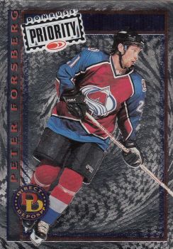 insert karta PETER FORSBERG 97-98 Donruss Priority Direct Deposit /3000