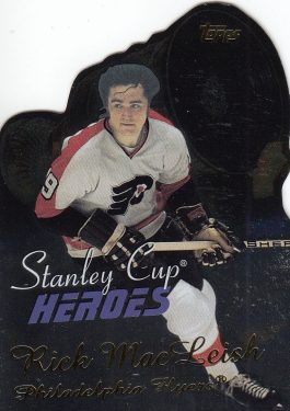 insert karta RICK MacLEISH 02-03 Topps Stanley Cup Heroes číslo SCH-RM