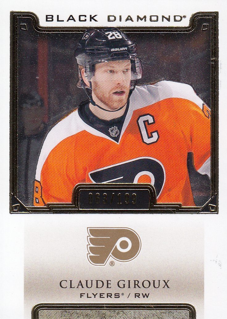 řadová karta CLAUDE GIROUX 15-16 Black Diamond /199