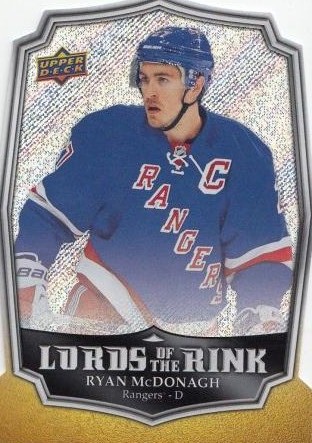 insert karta RYAN McDONAGH 14-15 UD Overtime Lords of the Rink číslo LR-12