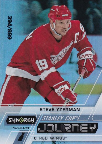 insert karta STEVE YZERMAN 20-21 Synergy Stanley Cup Journey Post Season /899