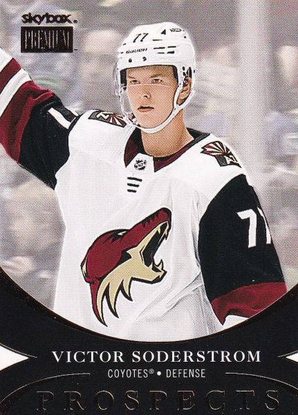 insert RC karta VICTOR SODERSTROM 20-21 Metal Universe Skybox Premium Prospects 