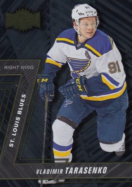 insert karta VLADIMIR TARASENKO 16-17 Fleer Showcase Metal Universe číslo MU-18