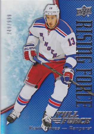 insert karta KEVIN HAYES 15-16 Full Force Rising Force /999