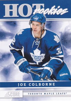 insert RC karta JOE COLBORNE 11-12 Score Hot Rookies číslo 540