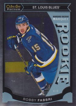 insert RC karta ROBBY FABBRI 15-16 OPC Platinum Marquee Rookie číslo M26