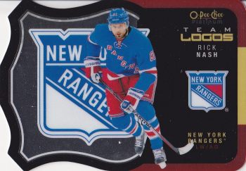 insert karta RICK NASH 15-16 OPC Platinum Team Logos číslo T-20