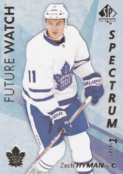 insert RC karta ZACH HYMAN 16-17 SP Authentic Future Watch Spectrum 