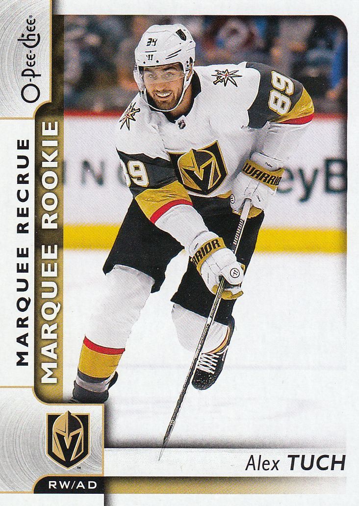 insert RC karta ALEX TUCH 17-18 OPC Update Marquee Rookie číslo 650