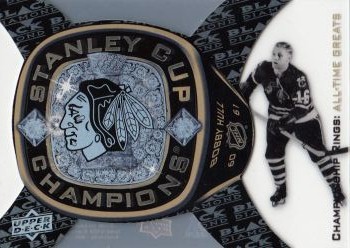 insert karta BOBBY HULL 13-14 Black Diamond Championship Rings číslo ATG-24