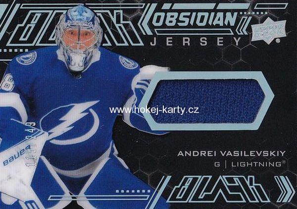 jersey karta ANDREI VASILEVSKIY 20-21 SPx UD Black Obsidian Jersey /249