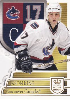 řadová karta JASON KING 03-04 Crown Royale číslo 97
