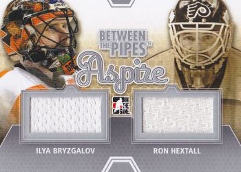 jersey karta BRYZGALOV/HEXTALL 12-13 BTP Aspire Silver /140