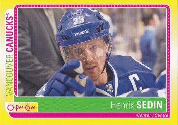 insert karta HENRIK SEDIN 13-14 OPC Stickers číslo S-HS