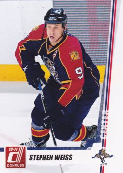 řadová karta STEPHEN WEISS 10-11 Donruss číslo 24