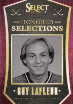 insert karta GUY LAFLEUR 13-14 Select Honored Selections Prizm /35