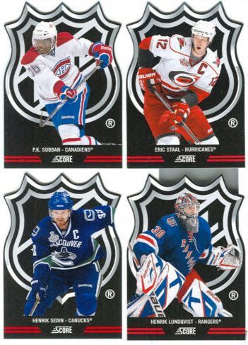Card 320: Martin Biron - Panini Score Hockey 2011-2012 